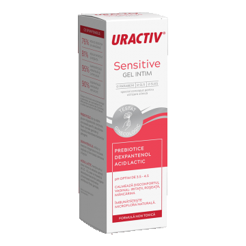 Gel Uractiv Sensitive Intim, 200 ml, Terapia