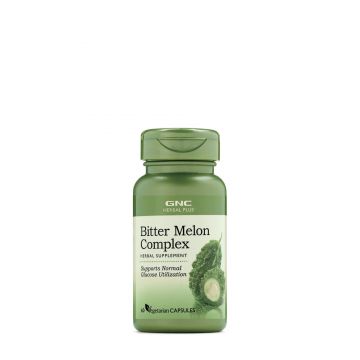 Gnc Herbal Plus Bitter Melon Extract, Extract Din Castravete Amar, 60 Cps