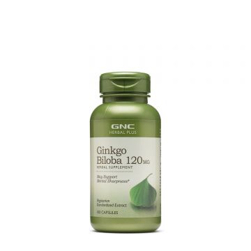 Gnc Herbal Plus Ginkgo Biloba 120 Mg, 100 Cps