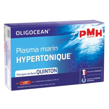 Plasma marina hipertonica Quinton, 20 fiole, Oligocean