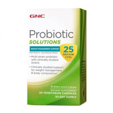 Probiotic suport pentru controlul greutatii 424647, 30 capsule, GNC