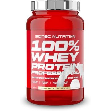 Whey Protein Professional Vanilla Very Berry, 920 grame, Scitec Nutrition