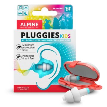 Dopuri de urechi pentru copii Pluggies Kids, Alpine
