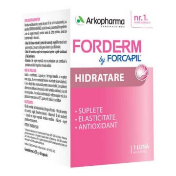 Forderm Hidratant by Forcapil, 60 capsule, Arkopharma