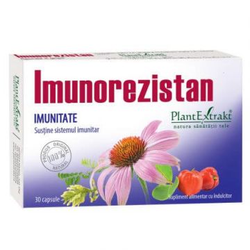 Imunorezistan Imunitate, 30 capsule, Plant Extrakt