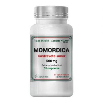 Momordica, 500 mg, 60 capsule vegetale, Cosmopharm