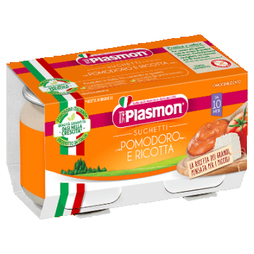 Sos paste cu ricotta Sughetti, 2 x 80 g, Plasmon