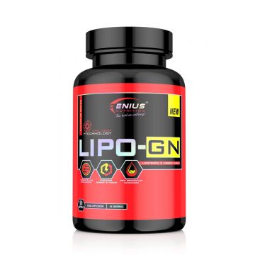 Arzator de grasimi cu un efect termogenic Lipo-GN, 90 capsule, Genius Nutrition