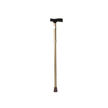 Baston pliabil din aluminiu, cu maner in forma de T - RP145, Moretti