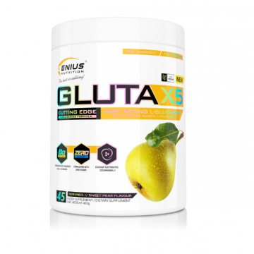 Gluta-X5 cu aroma de para, 405g, Genius Nutrition