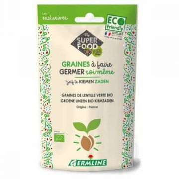 Linte verde pentru germinat Bio, 150 g, Germline