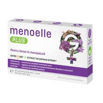 Menoelle Plus, 30 comprimate, PhytoLife Nutrition