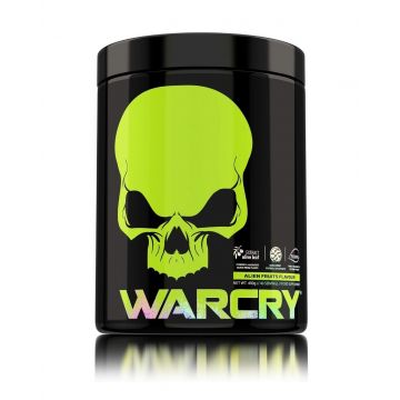 Pre-Workout cu aroma Alien Fruits Warcry, 400g, Genius Nutrition