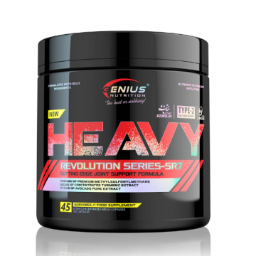 Supliment pentru articulatii si ligamente Heavy, 180 capsule, Genius Nutrition