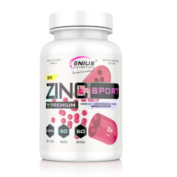 Zinc Sport, 60 tablete, Genius Nutrition