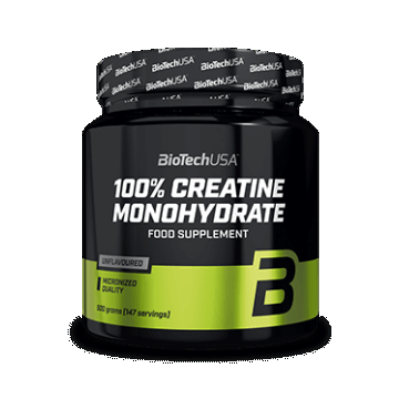 100% Creatine Monohydrate, 300 g, Biotech USA