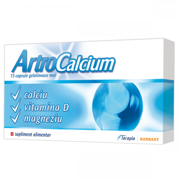 ArtroCalcium, 15 capsule, Terapia