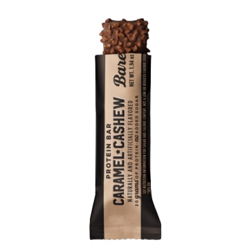 Baton proteic cu aroma de caramel si caju, 55g, Barebells