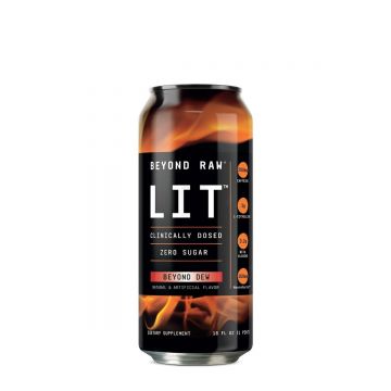 Bautura pre-workout RTD Beyond Raw® LIT™ On The Go Beyond Dew, 473ml, GNC