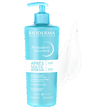 Bioderma Photoderm Gel-crema dupa expunere la soare - 500ml