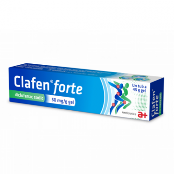 Clafen Forte 50mg/g gel - 100 grame Antibiotice Iasi