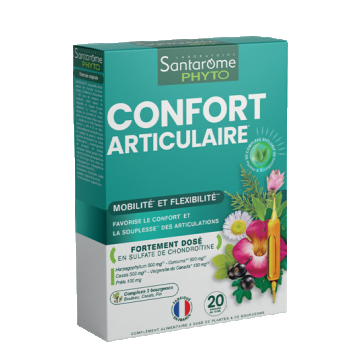 Confort Articulaire, 20 fiole, Santarome Bio