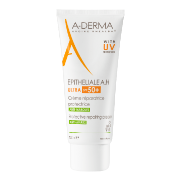 Crema reparatoare protectoare anti-semne Epitheliale A.H. Ultra SPF 50+, 100 ml, A-Derma