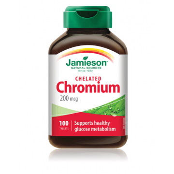 Crom chelat 200mg, 100 comprimate filmate, Jamieson