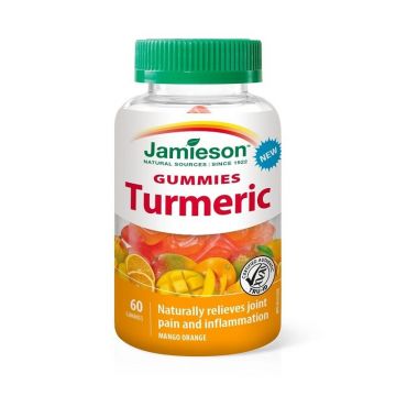 Curcumin Turmeric 250mg, 60 jeleuri, Jamieson