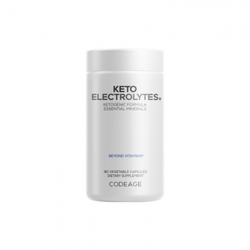 Electroliti pentru dieta keto, 180 capsule, CodeAge