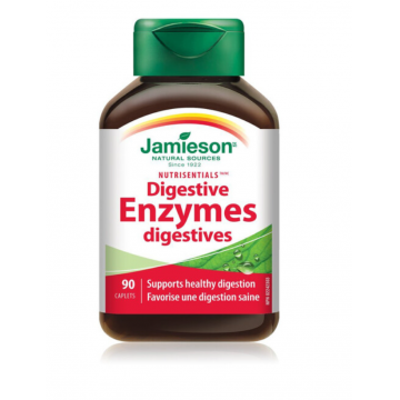 Enzime digestive, 90 tablete, Jamieson