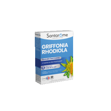 Griffonia Rhodiola, 20 fiole, Santarome