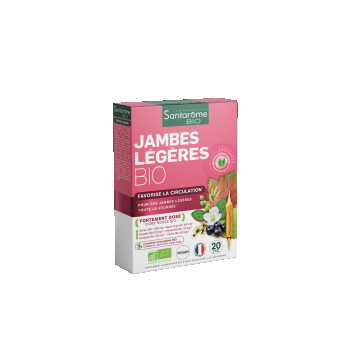 Jambes Legeres Bio, 20 fiole, Santarome Bio