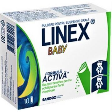 Linex Baby - 10 plicuri Sandoz