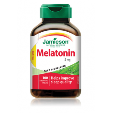 Melatonina 3mg, 100 comprimate, Jamieson