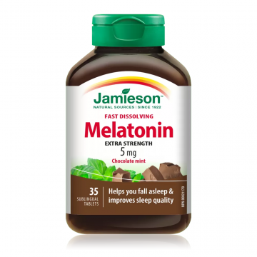 Melatonina 5mg, 35 comprimate sublinguale cu dizolvare rapida, Jamieson