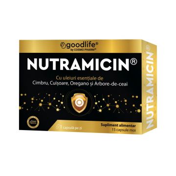 Nutramicin, 15 capsule moi, Cosmopharm