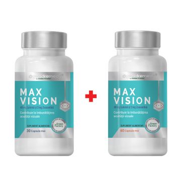 Pachet Max Vision Good Remedy, 60 + 30 capsule, Cosmopharm