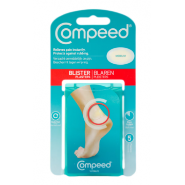 Plasturi medii pentru basici, 5 bucati, Compeed