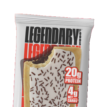 Prajitura proteica cu aroma de hot fudge, 61g, Legendary Foods