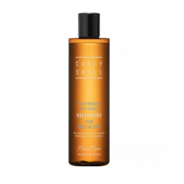 Sampon pentru par cu tendinte de ingrasare Root Remedy 330ml, Curly Shill