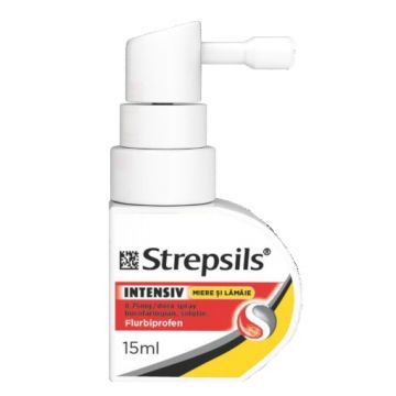 Strepsils Intensiv miere si lamaie spray - 15ml