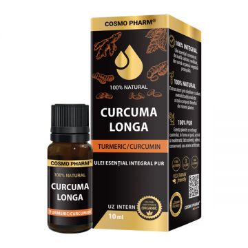 Ulei esential de turmeric, 10ml, Cosmopharm