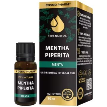 Ulei esential integral pur de menta, 10ml, Cosmopharm