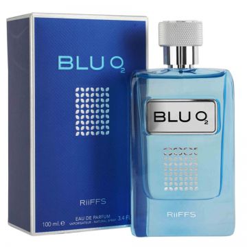 Blu O2, Riiffs, Apa de Parfum, Barbati, 100ml (Concentratie: Apa de Parfum, Gramaj: 100 ml)