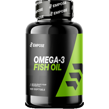 Supliment Alimentar Omega 3/ Ulei de Peste Empose Nutrition 120 Capsule