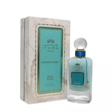 Cotton Candy Ithra Musk, Ard Al Zaafaran, Apa de Parfum, Unisex, 100 ml (Concentratie: Apa de Parfum, Gramaj: 100 ml)