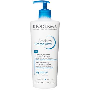 Crema hidratanta Bioderma Atoderm Ultra, 500 ml (Gramaj: 500 ml)
