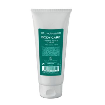 Crema pentru Corp Bruno Vassari, Body Care, cu Uleiuri Esențiale, Calmante și Tonifiante, 200 ml