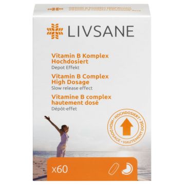 LIVSANE VITAMINA B COMPLEX FORTE 60 TABLETE